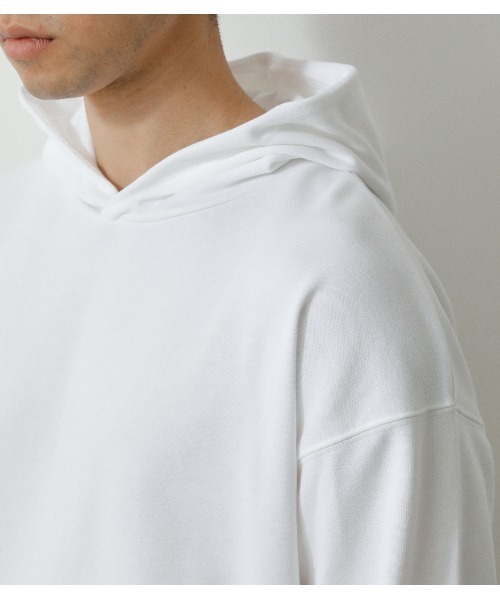 AZUL by moussy(アズールバイマウジー)の「PRIMAVERA BIG HOODIE/プリマヴェーラビッグフーディ(パーカー・メンズ・ブラック/ホワイト/グリーン系その他/ライトピンク・MEDIUM/LARGE)」の14枚目の写真