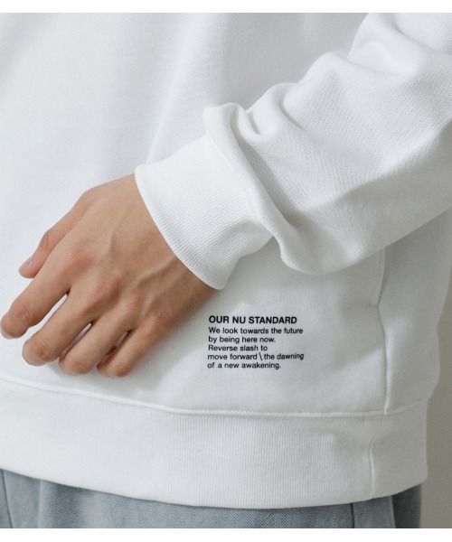 AZUL by moussy(アズールバイマウジー)の「PRIMAVERA BIG HOODIE/プリマヴェーラビッグフーディ(パーカー・メンズ・ブラック/ホワイト/グリーン系その他/ライトピンク・MEDIUM/LARGE)」の15枚目の写真