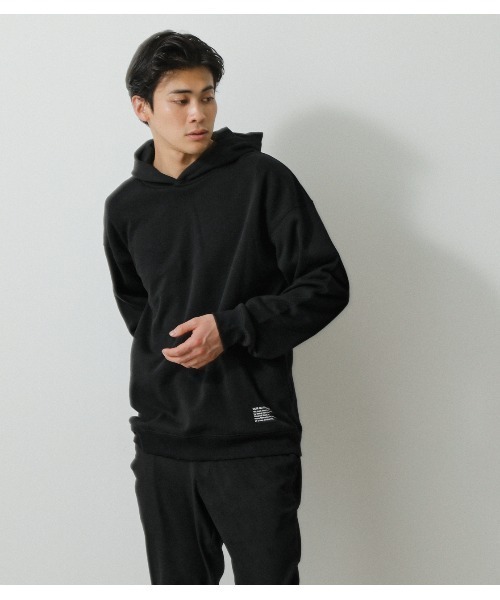 AZUL by moussy(アズールバイマウジー)の「PRIMAVERA BIG HOODIE/プリマヴェーラビッグフーディ(パーカー・メンズ・ブラック/ホワイト/グリーン系その他/ライトピンク・MEDIUM/LARGE)」の17枚目の写真