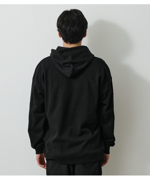 AZUL by moussy(アズールバイマウジー)の「PRIMAVERA BIG HOODIE/プリマヴェーラビッグフーディ(パーカー・メンズ・ブラック/ホワイト/グリーン系その他/ライトピンク・MEDIUM/LARGE)」の21枚目の写真
