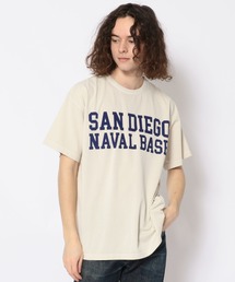 AVIREX | ピグメント 半袖 プリント Tシャツ サンディエゴ ネイバル ベース / PIGMENT S/S PRINT T-SHIRT SANDIEGO NAVAL BASE / アヴィレックス / AVIREX(Tシャツ/カットソー)