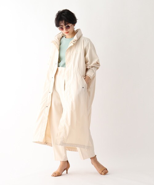 WILD THINGS SUPPLEX OVER COAT アイボリー WILD THINGS（ワイルドシングス）の「◇【WILDTHINGS】別注 SUPPLEX