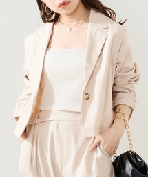 Chico | ショート丈袖取り外しテーラードジャケット(テーラードジャケット)