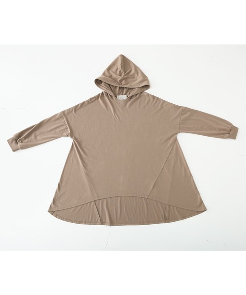 n'OrLABEL（ノアールレーベル）の「【廃盤】『フレアシルエットパーカー』（パーカー・レディース・ブラック/パープル/オフホワイト/モカ・FREE）」の22枚目の写真