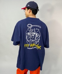 【ムラサキスポーツ別注】TOY MACHINE/トイマシーン ビッグシルエット バックプリントTシャツ MTMSCST4