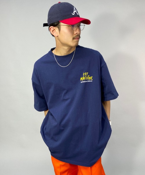 TOY　MACHINE（トイ　マシーン）の「【ムラサキスポーツ別注】TOY MACHINE/トイマシーン ビッグシルエット バックプリントTシャツ MTMSCST4（Tシャツ/カットソー・メンズ・ネイビー/ブラック/ホワイト・L/M/XL）」の14枚目の写真