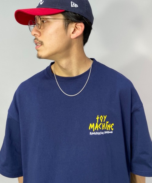 TOY　MACHINE（トイ　マシーン）の「【ムラサキスポーツ別注】TOY MACHINE/トイマシーン ビッグシルエット バックプリントTシャツ MTMSCST4（Tシャツ/カットソー・メンズ・ネイビー/ブラック/ホワイト・L/M/XL）」の15枚目の写真