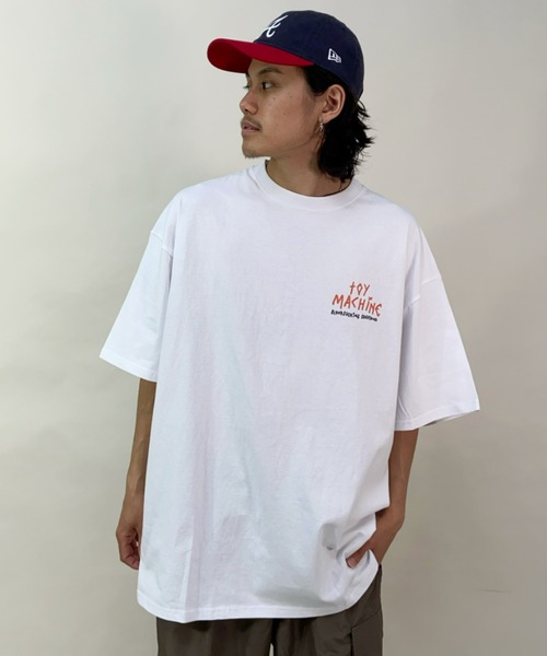 TOY　MACHINE（トイ　マシーン）の「【ムラサキスポーツ別注】TOY MACHINE/トイマシーン ビッグシルエット バックプリントTシャツ MTMSCST4（Tシャツ/カットソー・メンズ・ネイビー/ブラック/ホワイト・L/M/XL）」の21枚目の写真