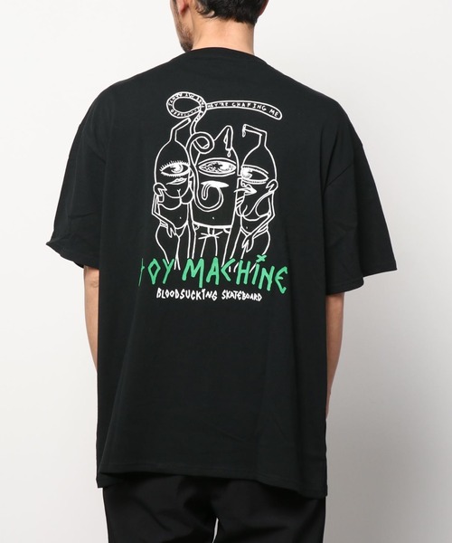 TOY　MACHINE（トイ　マシーン）の「【ムラサキスポーツ別注】TOY MACHINE/トイマシーン ビッグシルエット バックプリントTシャツ MTMSCST4（Tシャツ/カットソー・メンズ・ネイビー/ブラック/ホワイト・L/M/XL）」の20枚目の写真