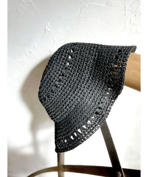 Ungrid（アングリッド）の「透かし編みHAT（ハット・レディース・ブラック/ベージュ/ブラウン・FREE）」の20枚目の写真