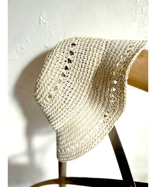 Ungrid（アングリッド）の「透かし編みHAT（ハット・レディース・ブラック/ベージュ/ブラウン・FREE）」の18枚目の写真