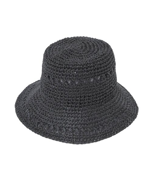 Ungrid（アングリッド）の「透かし編みHAT（ハット・レディース・ブラック/ベージュ/ブラウン・FREE）」の13枚目の写真