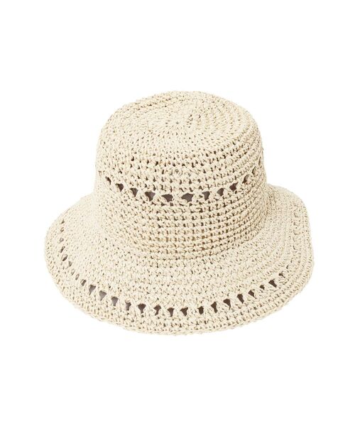 Ungrid（アングリッド）の「透かし編みHAT（ハット・レディース・ブラック/ベージュ/ブラウン・FREE）」の21枚目の写真