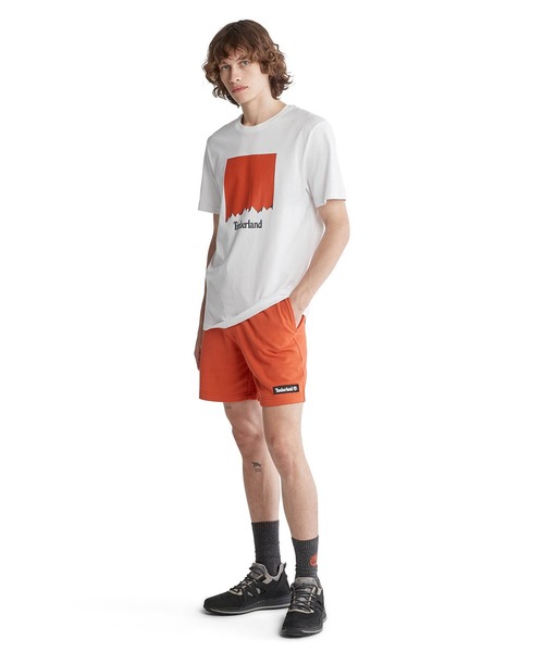 Timberland(ティンバーランド)の「メンズ 半袖 アウトドア ヘリテージ フロント グラフィック Tシャツ(Tシャツ/カットソー・メンズ・ホワイト/ダークブルー・SMALL/MEDIUM/LARGE/X-LARGE/XX-LARGE)」の6枚目の写真