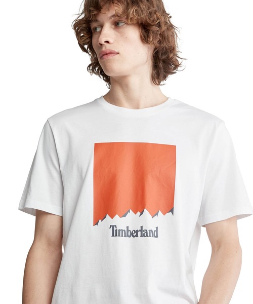 Timberland(ティンバーランド)の「メンズ 半袖 アウトドア ヘリテージ フロント グラフィック Tシャツ(Tシャツ/カットソー・メンズ・ホワイト/ダークブルー・SMALL/MEDIUM/LARGE/X-LARGE/XX-LARGE)」の8枚目の写真