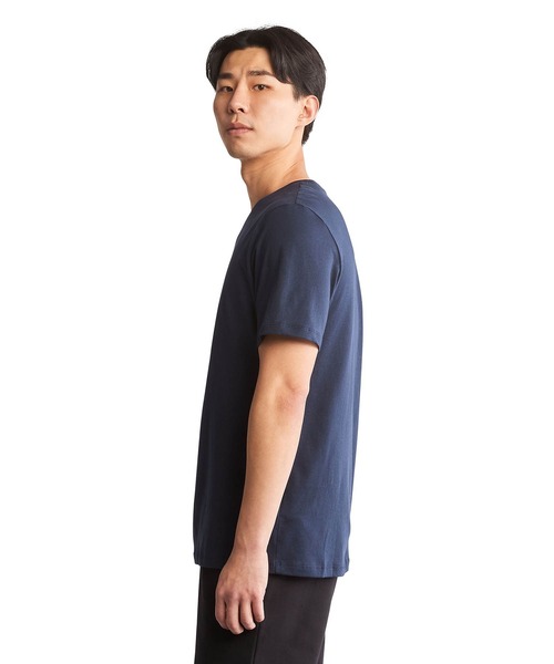 Timberland(ティンバーランド)の「メンズ 半袖 アウトドア ヘリテージ フロント グラフィック Tシャツ(Tシャツ/カットソー・メンズ・ホワイト/ダークブルー・SMALL/MEDIUM/LARGE/X-LARGE/XX-LARGE)」の12枚目の写真