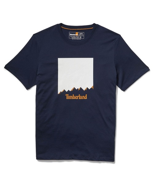 Timberland(ティンバーランド)の「メンズ 半袖 アウトドア ヘリテージ フロント グラフィック Tシャツ(Tシャツ/カットソー・メンズ・ホワイト/ダークブルー・SMALL/MEDIUM/LARGE/X-LARGE/XX-LARGE)」の14枚目の写真