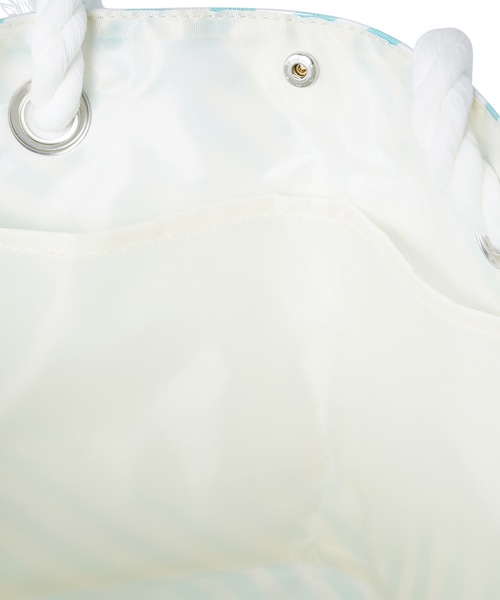 BENETTON (UNITED COLORS OF BENETTON)（ベネトンユナイテッドカラーズオブベネトン）の「【BENETTON:ベネトン】クリアバッグ（トートバッグ・レディース・レッド/ミント・FREE）」の11枚目の写真