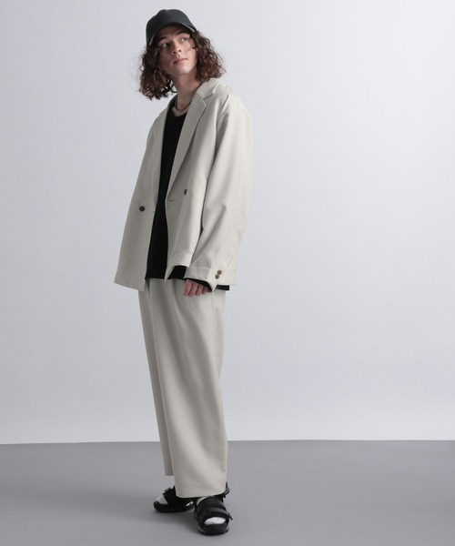 HARE（ハレ）の「【SETUP対応】リネンライクトラウザー(HARE)（その他パンツ・メンズ・ホワイト/グリーン/オフホワイト/ブラック・SMALL/MEDIUM）」の17枚目の写真