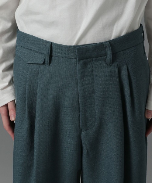 HARE（ハレ）の「【SETUP対応】リネンライクトラウザー(HARE)（その他パンツ・メンズ・ホワイト/グリーン/オフホワイト/ブラック・SMALL/MEDIUM）」の9枚目の写真