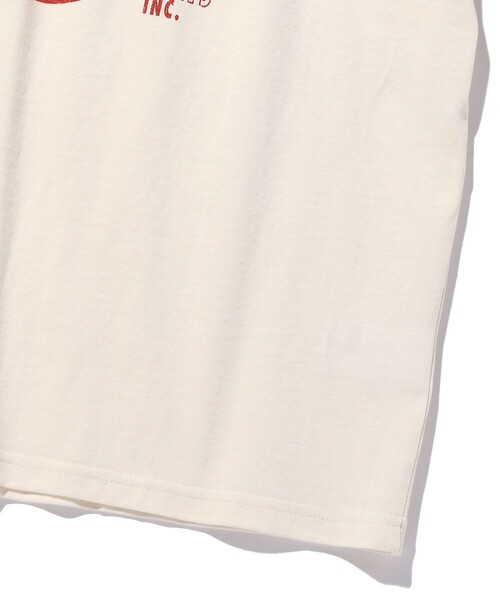 FREAK'S STORE（フリークスストア）の「WEB限定 ビッグシルエット DONUTS SIGN プリントTシャツ/リンガーTシャツ（Tシャツ/カットソー・メンズ・グリーン/ホワイト/ブラック/ホワイト×レッド・MEDIUM/LARGE/X-LARGE）」の14枚目の写真