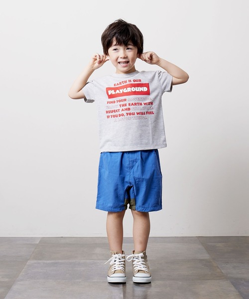 DILASH(ディラッシュ)の「変形デザインハーフパンツ(その他パンツ・キッズ・ブルー/マスタード/ブラック・120/140/90/100/130/110/80)」の6枚目の写真
