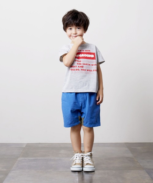 DILASH(ディラッシュ)の「変形デザインハーフパンツ(その他パンツ・キッズ・ブルー/マスタード/ブラック・120/140/90/100/130/110/80)」の5枚目の写真
