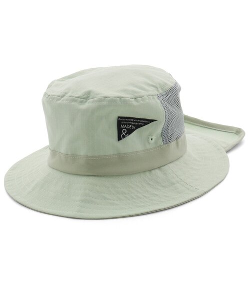Ampersand（アンパサンド）の「アウトドアハット（ハット・キッズ・ネイビー/オフホワイト/ピンク/ミント/キャメル・48/50/52/54/56）」の2枚目の写真