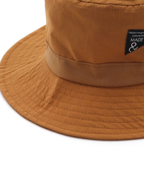 Ampersand（アンパサンド）の「アウトドアハット（ハット・キッズ・ネイビー/オフホワイト/ピンク/ミント/キャメル・48/50/52/54/56）」の21枚目の写真