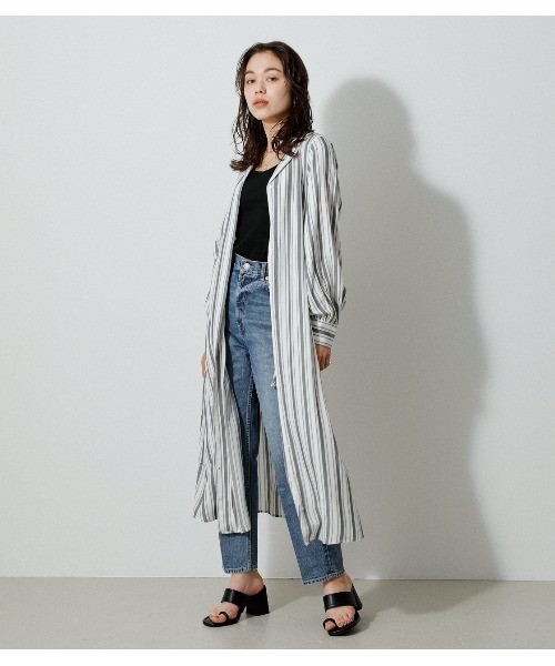 セール Waist Tuck Stripe Onepiece ウエストタックストライプワンピース ワンピース Azul By Moussy アズールバイマウジー のファッション通販 Zozotown