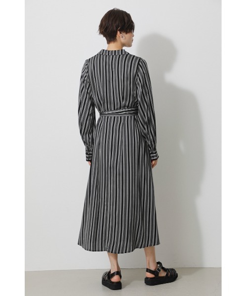 WAIST TUCK STRIPE ONEPIECE/ウエストタックストライプ