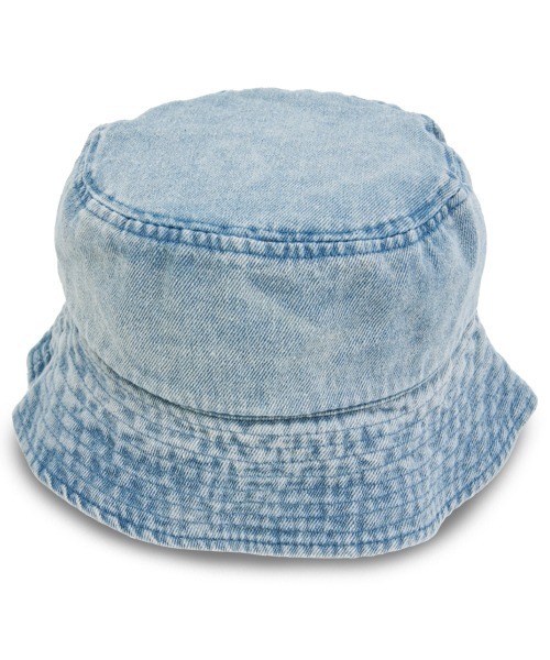 polcadot（ポルカドット）の「ビンテージデニム バケットハット（ハット・メンズ・ライトブルー/ブラック・FREE）」の11枚目の写真
