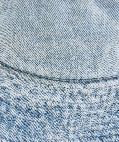 polcadot（ポルカドット）の「ビンテージデニム バケットハット（ハット・メンズ・ライトブルー/ブラック・FREE）」の8枚目の写真