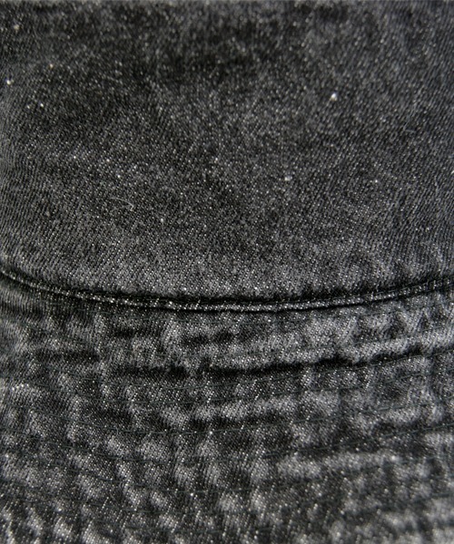 polcadot（ポルカドット）の「ビンテージデニム バケットハット（ハット・メンズ・ライトブルー/ブラック・FREE）」の5枚目の写真