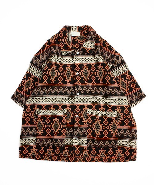 Universal Style Wear（ユニバーサルスタイルウェア）の「Universal Style Wear ナバホ シャツ（シャツ/ブラウス・メンズ・マルチ/オレンジ系その他/レッド系その他/ブルー系その他・X-LARGE/LARGE/MEDIUM）」の22枚目の写真