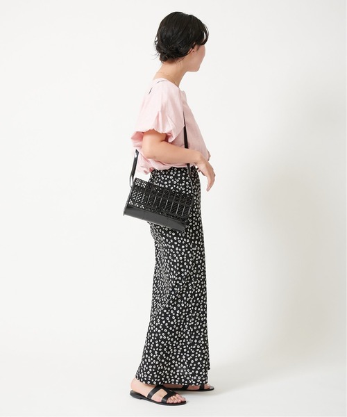 U by SPICK&SPAN(ユーバイスピックアンドスパン)の「【SUN JELLIES/サンジェリーズ】 JELLY PURSE クラッチショルダー(ショルダーバッグ・レディース・ブラック/ベージュ・FREE)」の6枚目の写真