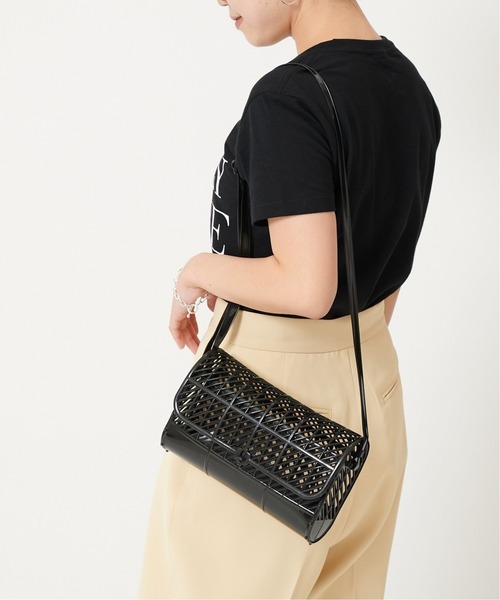 U by SPICK&SPAN(ユーバイスピックアンドスパン)の「【SUN JELLIES/サンジェリーズ】 JELLY PURSE クラッチショルダー(ショルダーバッグ・レディース・ブラック/ベージュ・FREE)」の16枚目の写真