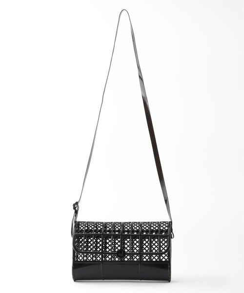 U by SPICK&SPAN(ユーバイスピックアンドスパン)の「【SUN JELLIES/サンジェリーズ】 JELLY PURSE クラッチショルダー(ショルダーバッグ・レディース・ブラック/ベージュ・FREE)」の14枚目の写真