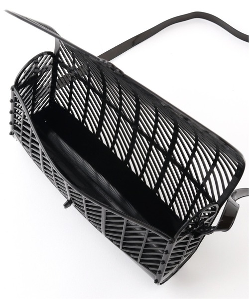 U by SPICK&SPAN(ユーバイスピックアンドスパン)の「【SUN JELLIES/サンジェリーズ】 JELLY PURSE クラッチショルダー(ショルダーバッグ・レディース・ブラック/ベージュ・FREE)」の20枚目の写真