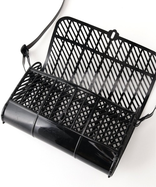 U by SPICK&SPAN(ユーバイスピックアンドスパン)の「【SUN JELLIES/サンジェリーズ】 JELLY PURSE クラッチショルダー(ショルダーバッグ・レディース・ブラック/ベージュ・FREE)」の7枚目の写真