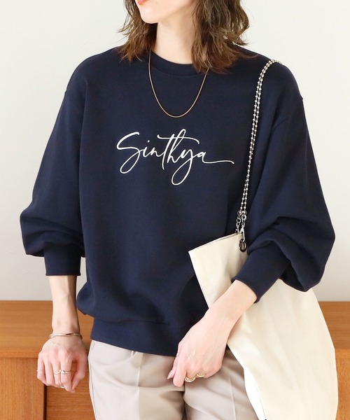 reca（レカ）の「筆記体刺繍スウェット（スウェット）」 - WEAR