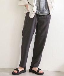 SENSE OF PLACE by URBAN RESEARCH | 『セットアップ対応』リネンライクテーパードパンツ(スラックス)