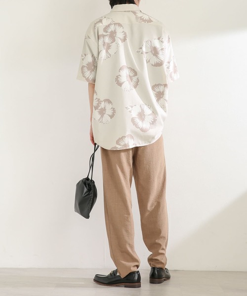 SENSE OF PLACE by URBAN RESEARCH(センスオブプレイスバイアーバンリサーチ)の「『セットアップ対応』リネンライクテーパードパンツ(スラックス・メンズ・チャコールグレー/ベージュ/グリーン/アイボリー・SMALL/MEDIUM/LARGE)」の16枚目の写真