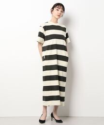 unfil | unfil | ボーダーTシャツワンピース WOMEN(ワンピース)