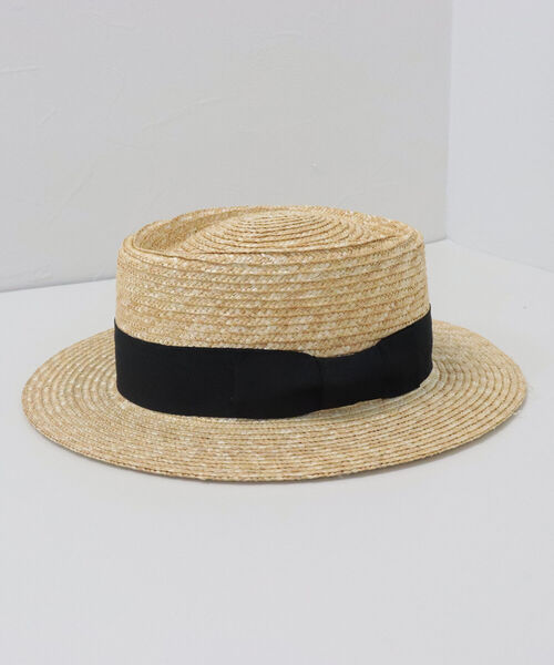 fredy repit（フレディレピ）の「ストローポークパイHAT（ハット・レディース・ベージュ・FREE）」の6枚目の写真
