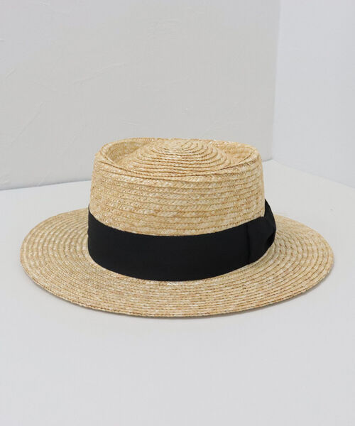 fredy repit（フレディレピ）の「ストローポークパイHAT（ハット・レディース・ベージュ・FREE）」の10枚目の写真