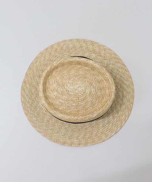 fredy repit（フレディレピ）の「ストローポークパイHAT（ハット・レディース・ベージュ・FREE）」の3枚目の写真