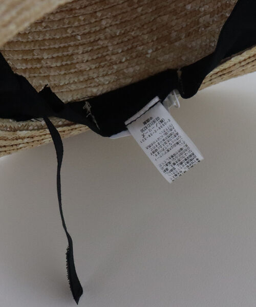 fredy repit（フレディレピ）の「ストローポークパイHAT（ハット・レディース・ベージュ・FREE）」の9枚目の写真