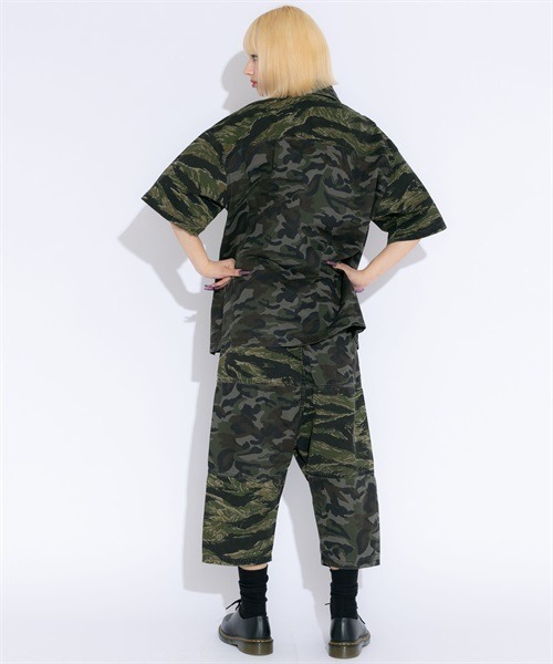 Candy Stripper（キャンディストリッパー）の「CND ARMY シャツ（シャツ/ブラウス・レディース・ブラック/カーキ・2）」の12枚目の写真