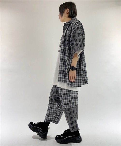 Candy Stripper（キャンディストリッパー）の「CND ARMY シャツ（シャツ/ブラウス・レディース・ブラック/カーキ・2）」の20枚目の写真